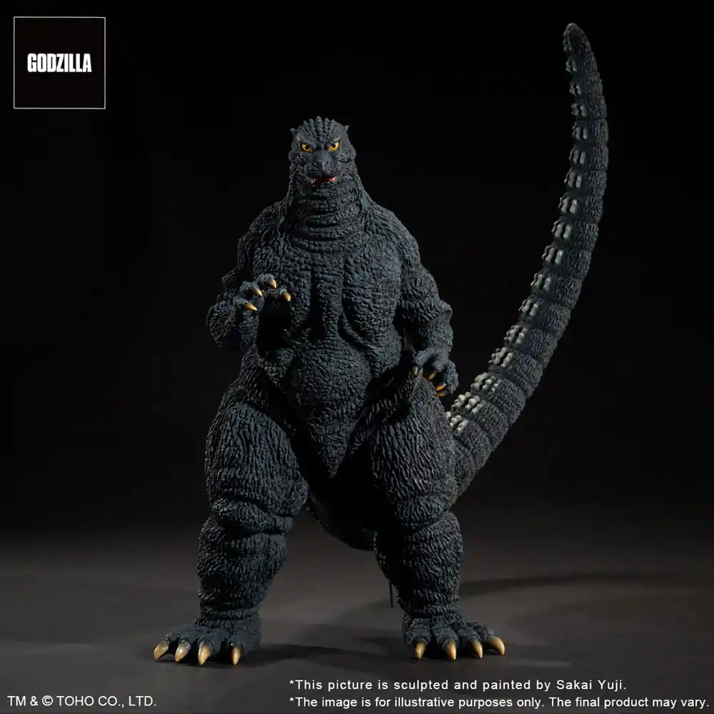 Godzilla 1993 TOHO Yuji Sakai Modeling Collection PVC Statue Godzilla Gallant Figure in the Suzuka Mountains 35 cm product photo