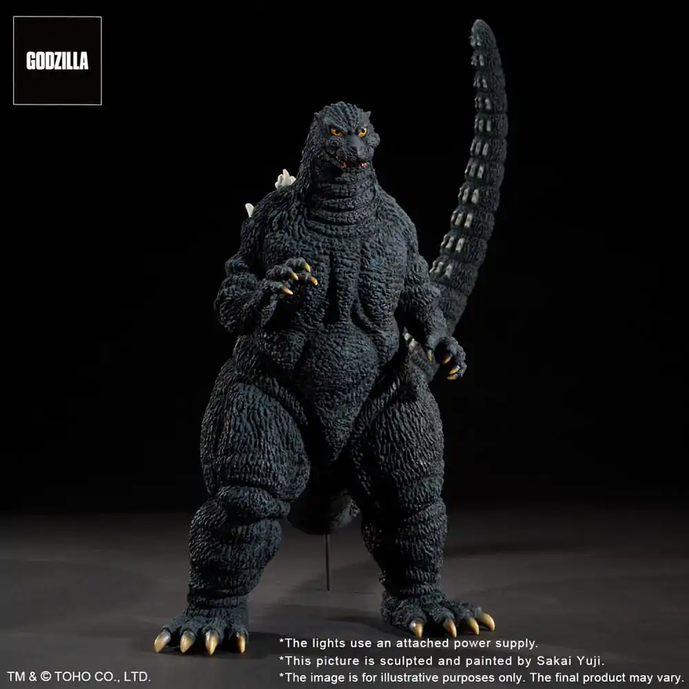 Godzilla 1993 TOHO Yuji Sakai Modeling Collection PVC Statue Godzilla Gallant Figure in the Suzuka Mountains 35 cm product photo