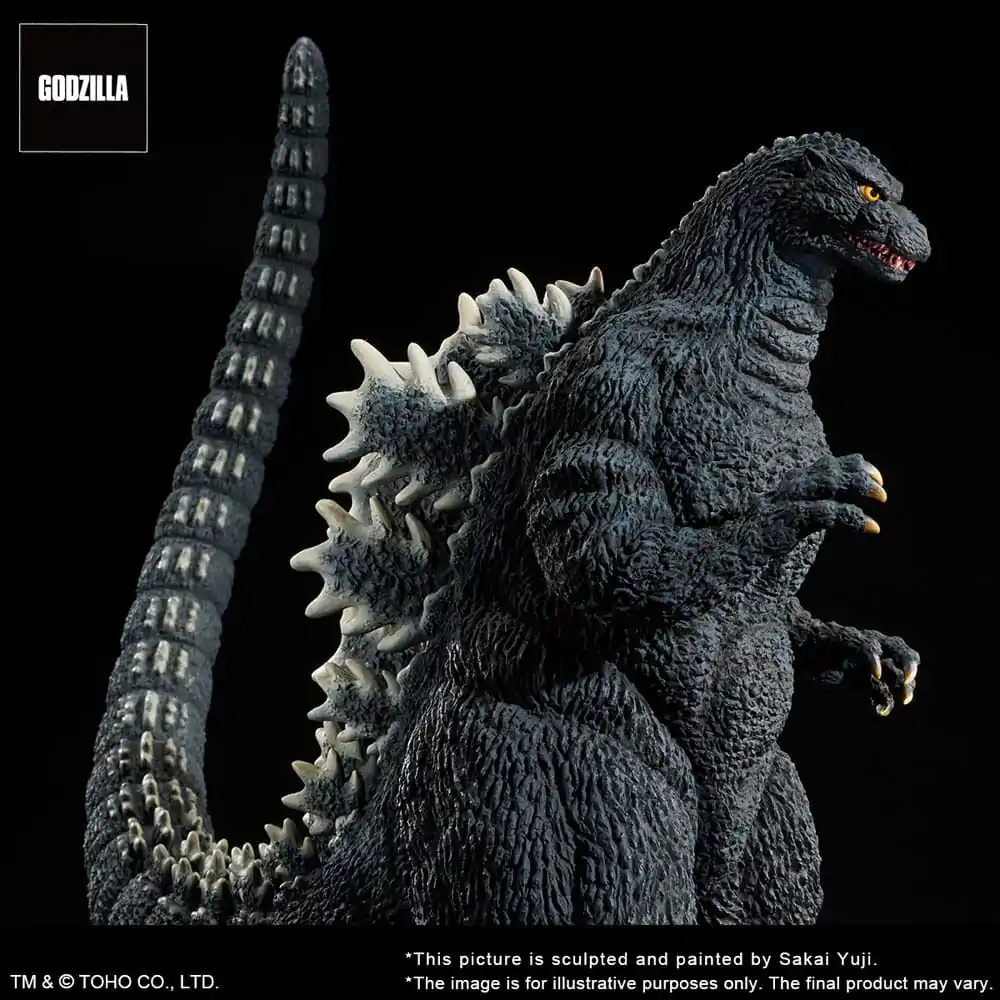 Godzilla 1993 TOHO Yuji Sakai Modeling Collection PVC Statue Godzilla Gallant Figure in the Suzuka Mountains 35 cm product photo