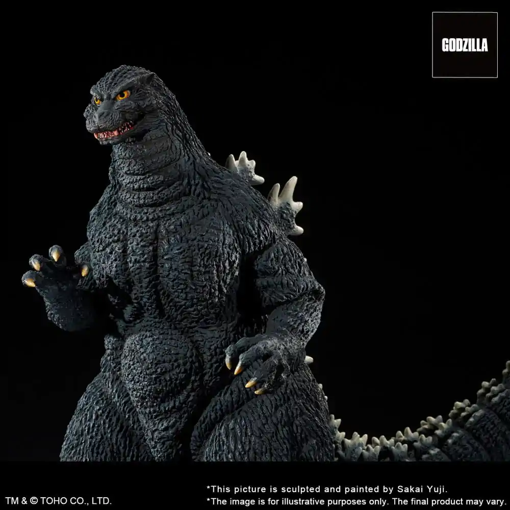 Godzilla 1993 TOHO Yuji Sakai Modeling Collection PVC Statue Godzilla Gallant Figure in the Suzuka Mountains 35 cm product photo
