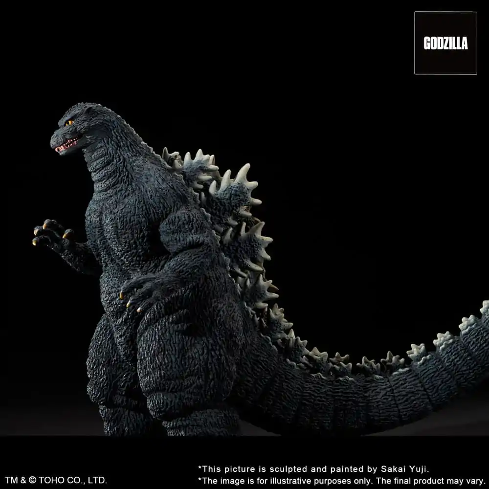 Godzilla 1993 TOHO Yuji Sakai Modeling Collection PVC Statue Godzilla Gallant Figure in the Suzuka Mountains 35 cm product photo