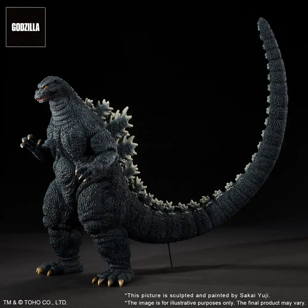 Godzilla 1993 TOHO Yuji Sakai Modeling Collection PVC Statue Godzilla Gallant Figure in the Suzuka Mountains 35 cm product photo
