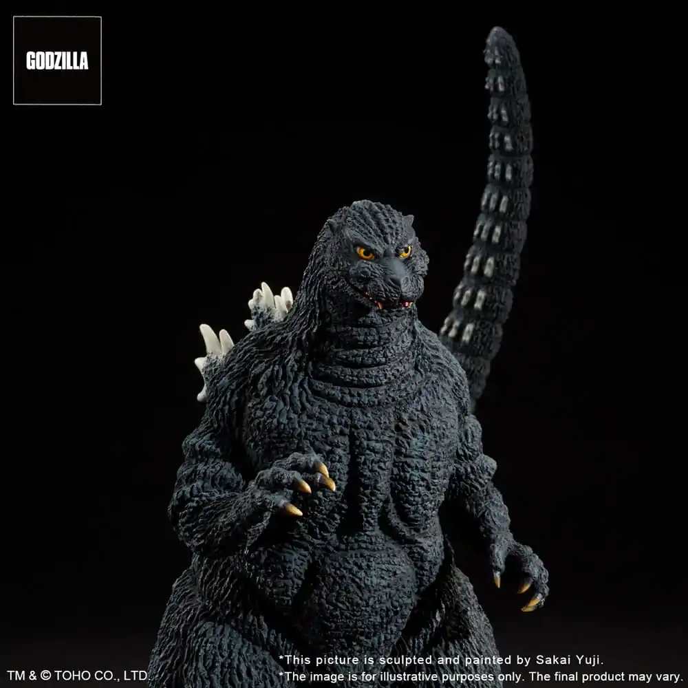 Godzilla 1993 TOHO Yuji Sakai Modeling Collection PVC Statue Godzilla Gallant Figure in the Suzuka Mountains 35 cm product photo