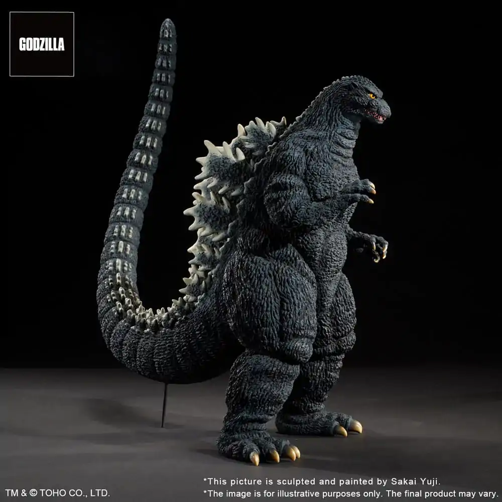 Godzilla 1993 TOHO Yuji Sakai Modeling Collection PVC Statue Godzilla Gallant Figure in the Suzuka Mountains 35 cm product photo