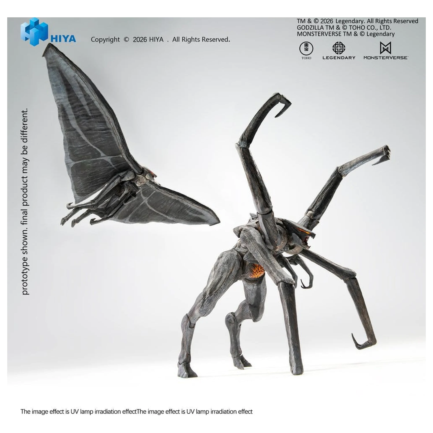 Godzilla (2014) Exquisite Basic Action Figures Male & Female Muto Set 16 cm product photo