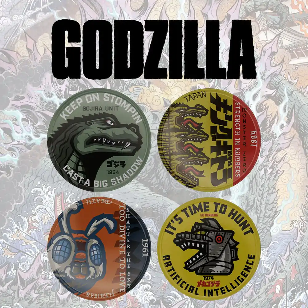 Godzilla Coaster 4-Pack product photo