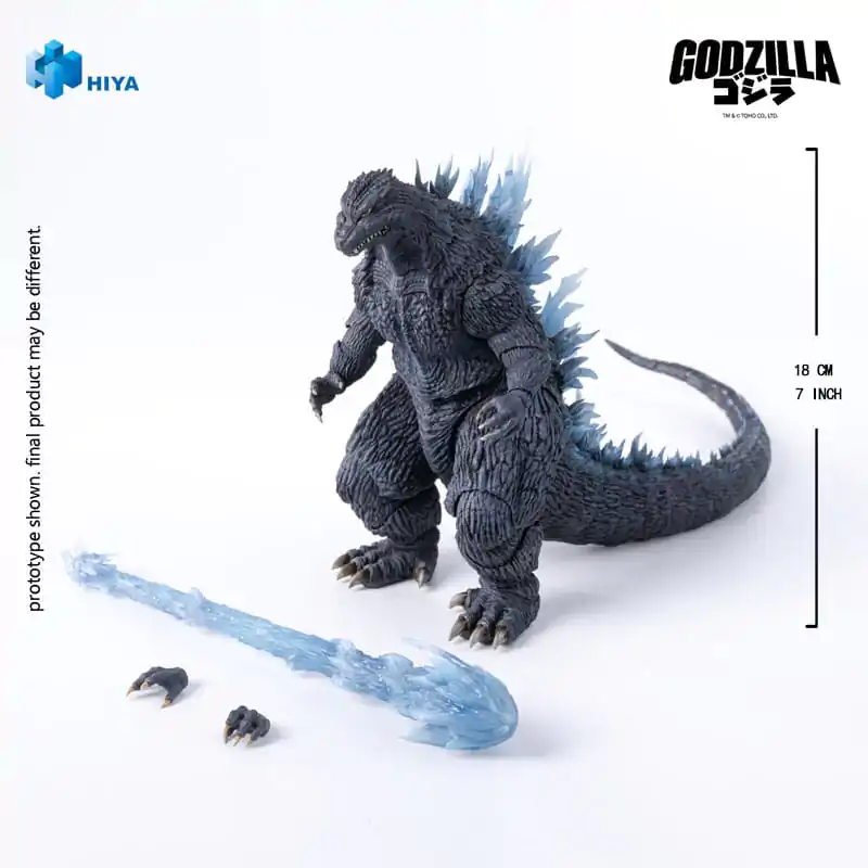 Godzilla Against Mechagodzilla (2002) Exquisite Basic Action Figure Heat Ray Godzilla 18 cm   product photo