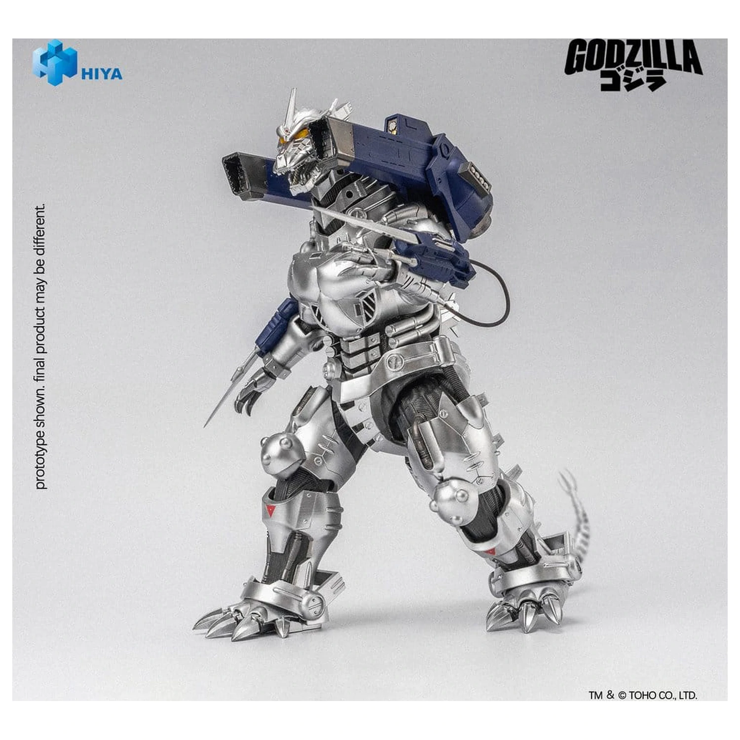 Godzilla Against Mechagodzilla (2002) Exquisite Basic Series Action Figure Mechagodzilla MFS-3 20 cm      product photo