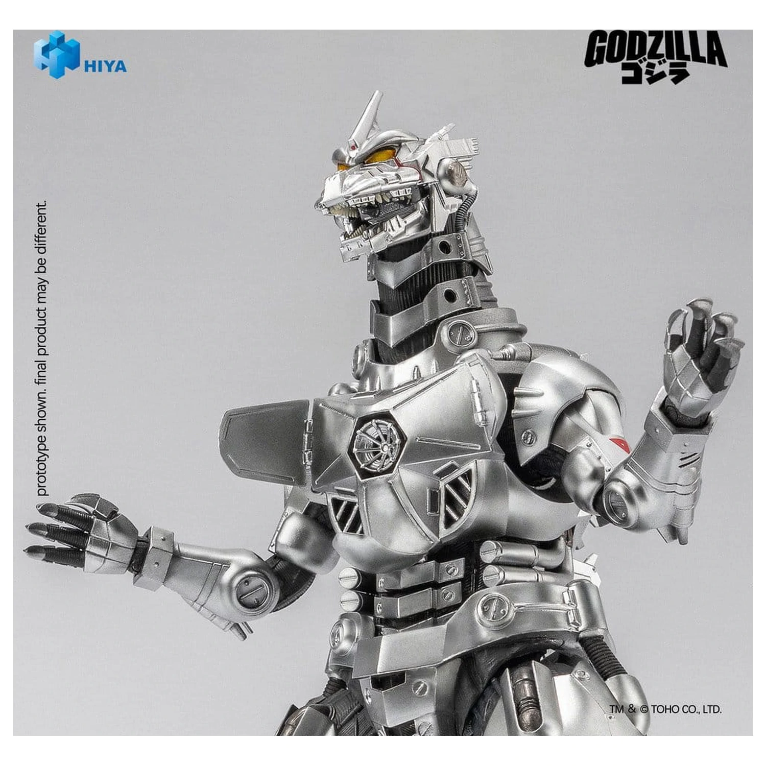 Godzilla Against Mechagodzilla (2002) Exquisite Basic Series Action Figure Mechagodzilla MFS-3 20 cm      product photo