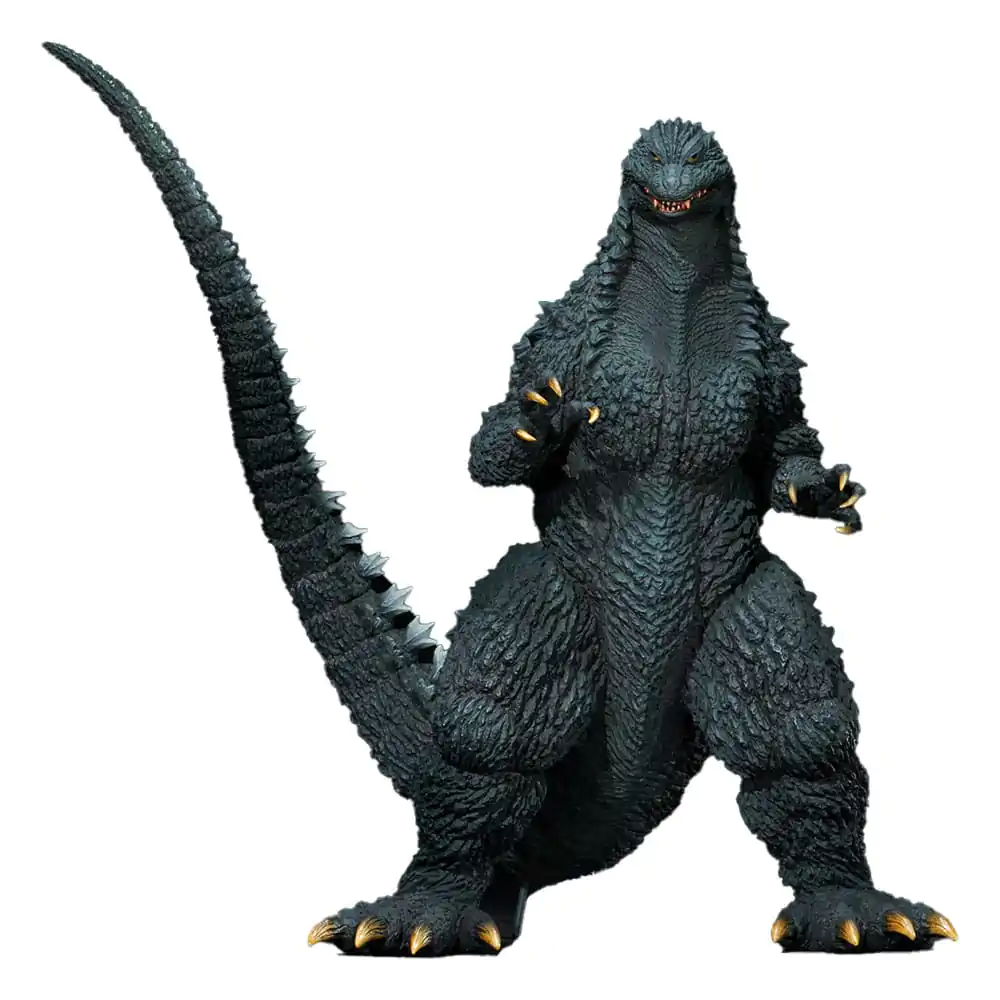 Godzilla against Mechagodzilla 2002 TOHO Yuji Sakai Modeling Collection PVC Statue Godzilla Battle in the Storm 28 cm product photo