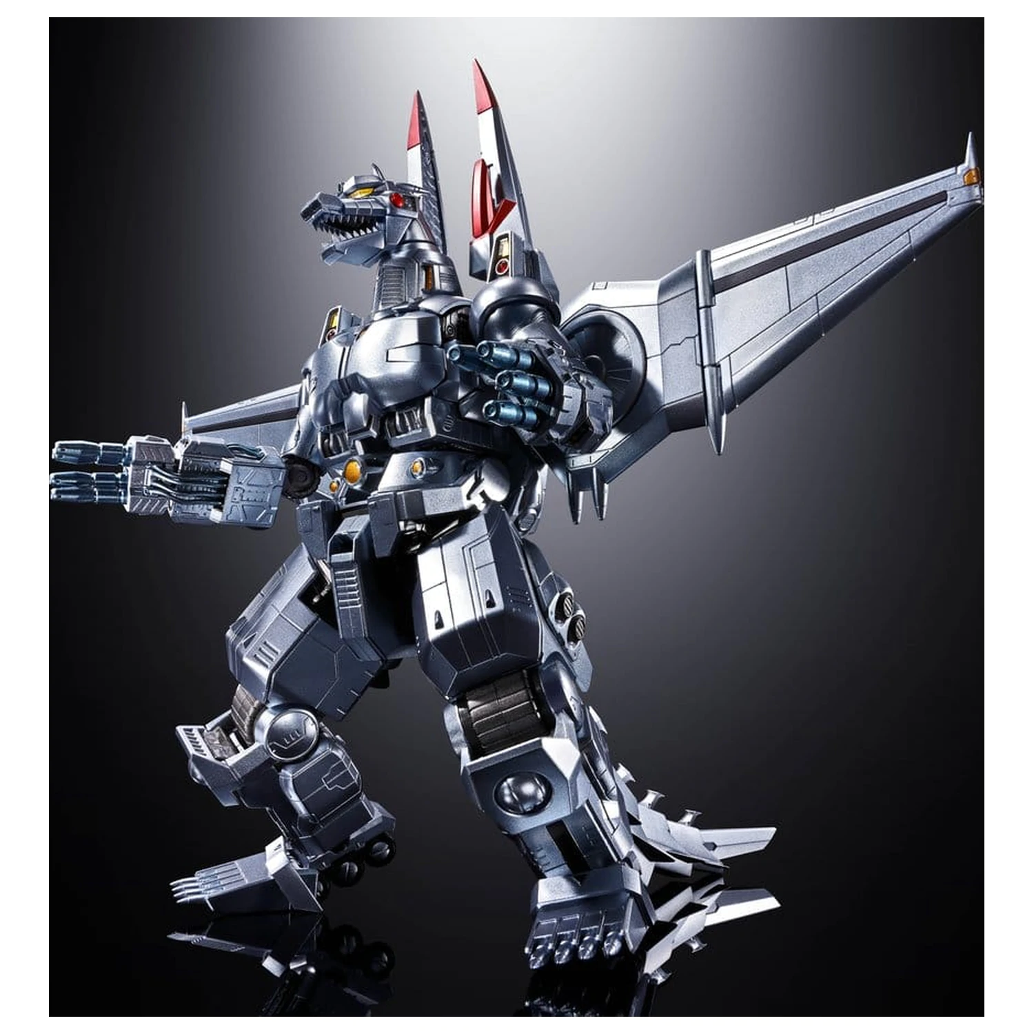 Godzilla Chogokin Diecast Action Figure Mechagodzilla (Ohrai Noriyoshi poster Ver.) 17 cm product photo