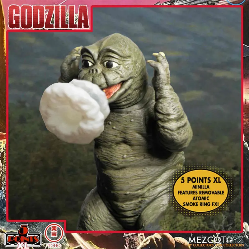 Godzilla: Destroy All Monsters 5 Points XL Action Figures Deluxe Box Set Round 2 11 cm product photo