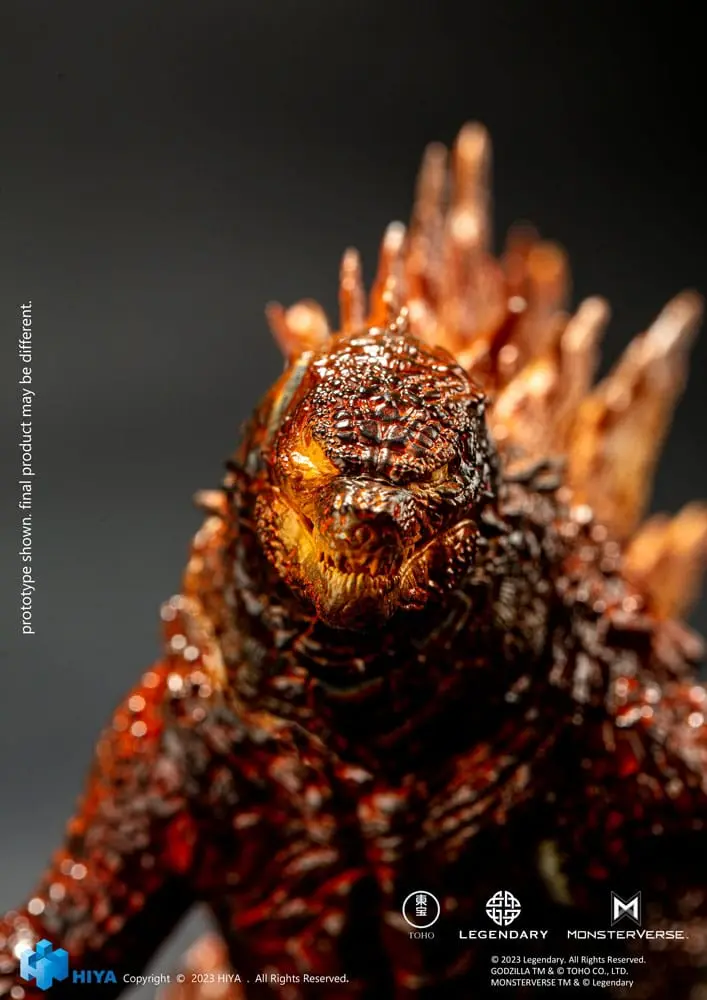 Godzilla Exquisite Basic Action Figure Godzilla: King of the Monsters Burning Godzilla 18 cm product photo