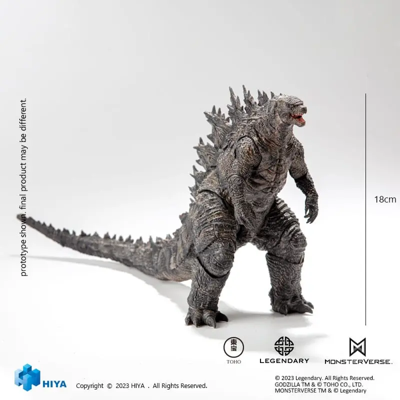 Godzilla Exquisite Basic Action Figure Godzilla: King of the Monsters Godzilla 18 cm product photo