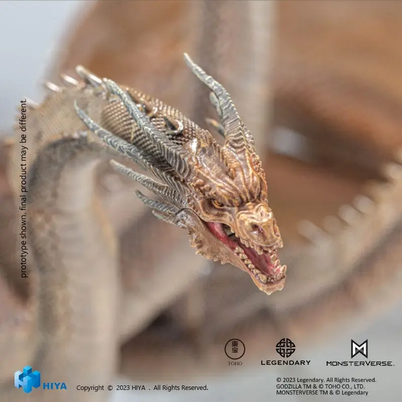 Godzilla Exquisite Basic Action Figure Godzilla: King of the Monsters King Ghidorah 35 cm product photo