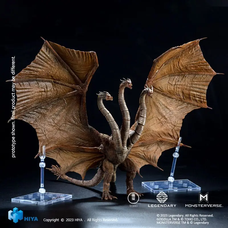 Godzilla Exquisite Basic Action Figure Godzilla: King of the Monsters King Ghidorah 35 cm product photo