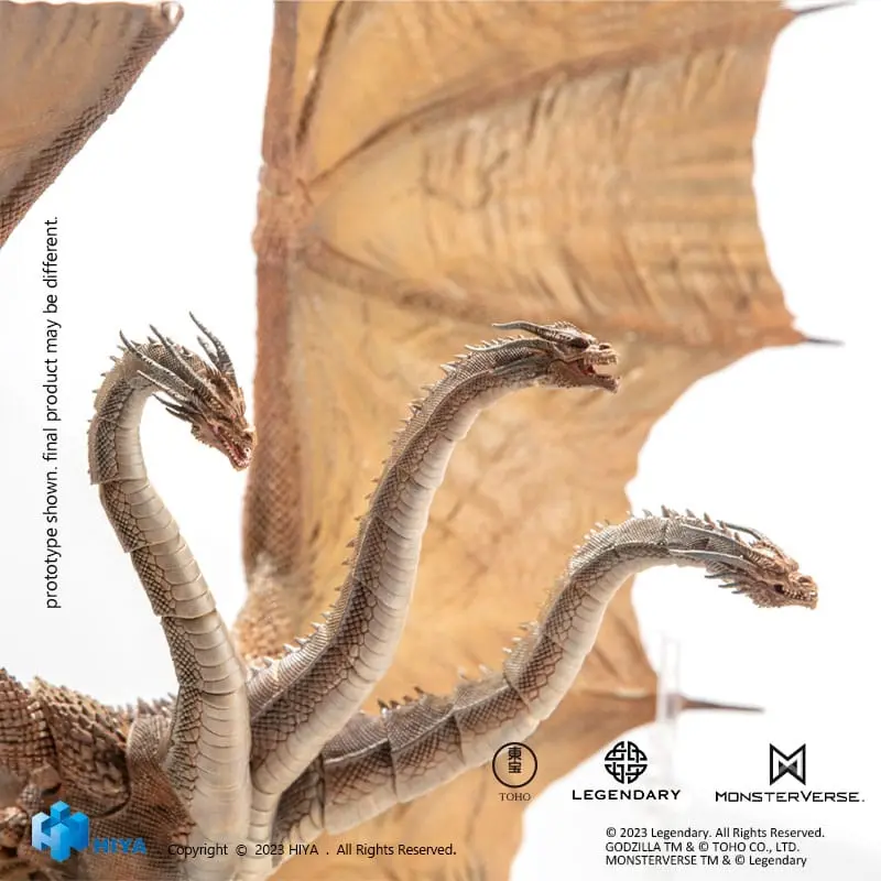 Godzilla Exquisite Basic Action Figure Godzilla: King of the Monsters King Ghidorah 35 cm product photo