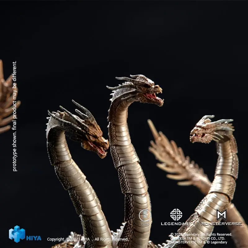 Godzilla Exquisite Basic Action Figure Godzilla: King of the Monsters King Ghidorah 35 cm product photo
