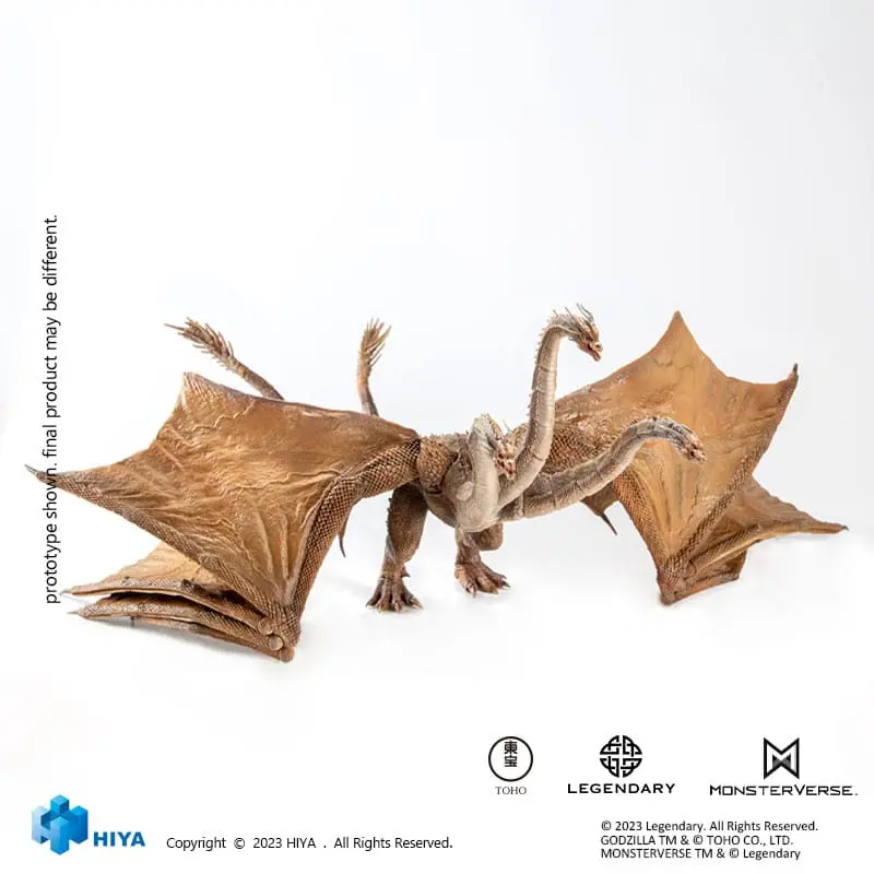 Godzilla Exquisite Basic Action Figure Godzilla: King of the Monsters King Ghidorah 35 cm product photo