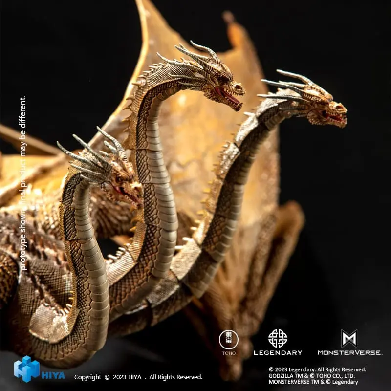 Godzilla Exquisite Basic Action Figure Godzilla: King of the Monsters King Ghidorah 35 cm product photo