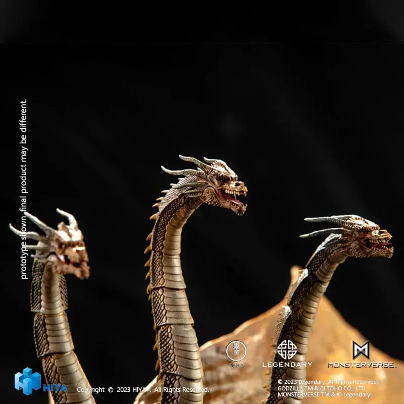 Godzilla Exquisite Basic Action Figure Godzilla: King of the Monsters King Ghidorah 35 cm product photo
