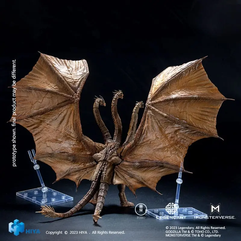 Godzilla Exquisite Basic Action Figure Godzilla: King of the Monsters King Ghidorah 35 cm product photo