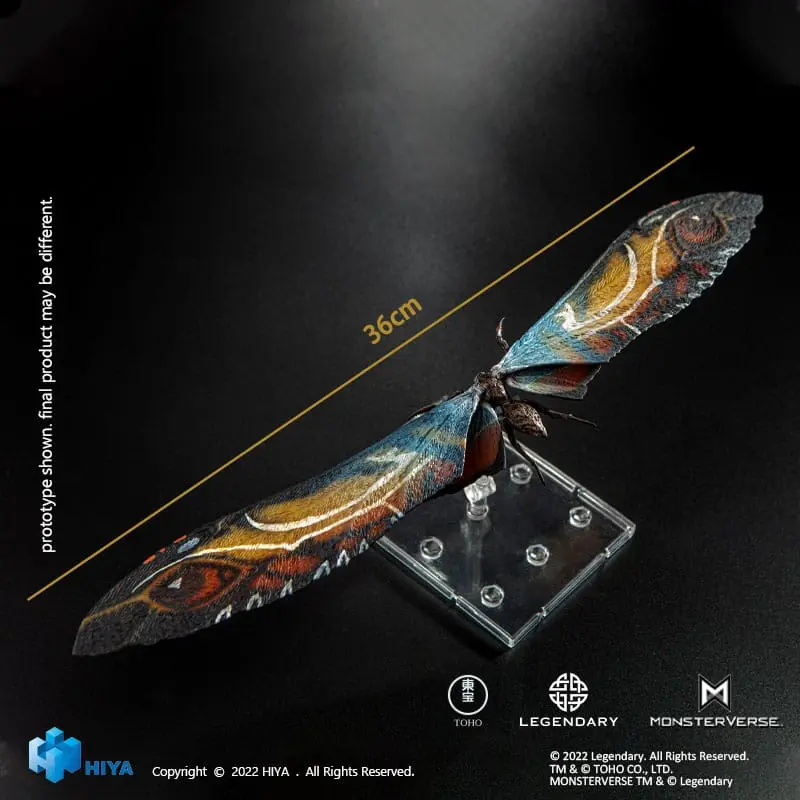 Godzilla Exquisite Basic Action Figure Godzilla: King of the Monsters Mothra 28 cm product photo