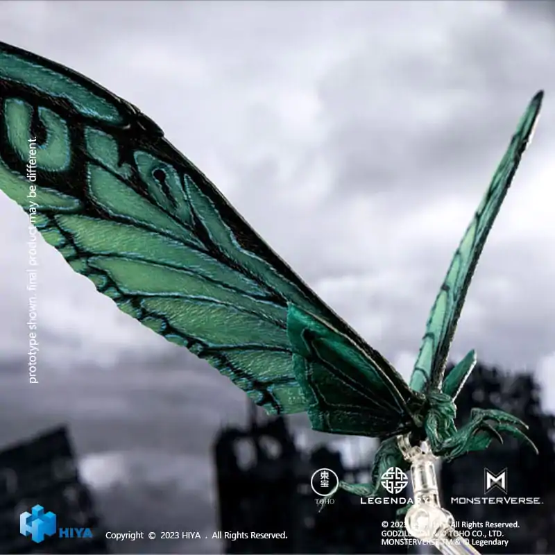 Godzilla Exquisite Basic Action Figure Godzilla: King of the Monsters Mothra Emerald Titan Version 36 cm product photo