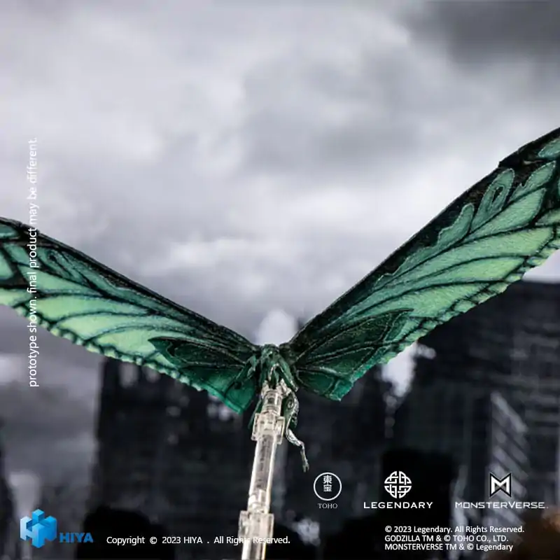 Godzilla Exquisite Basic Action Figure Godzilla: King of the Monsters Mothra Emerald Titan Version 36 cm product photo