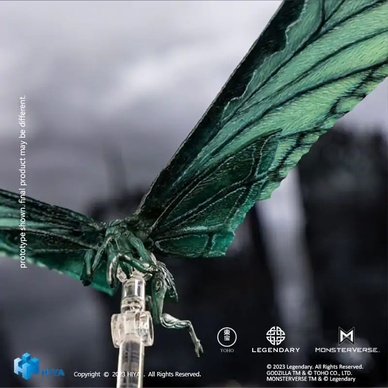 Godzilla Exquisite Basic Action Figure Godzilla: King of the Monsters Mothra Emerald Titan Version 36 cm product photo
