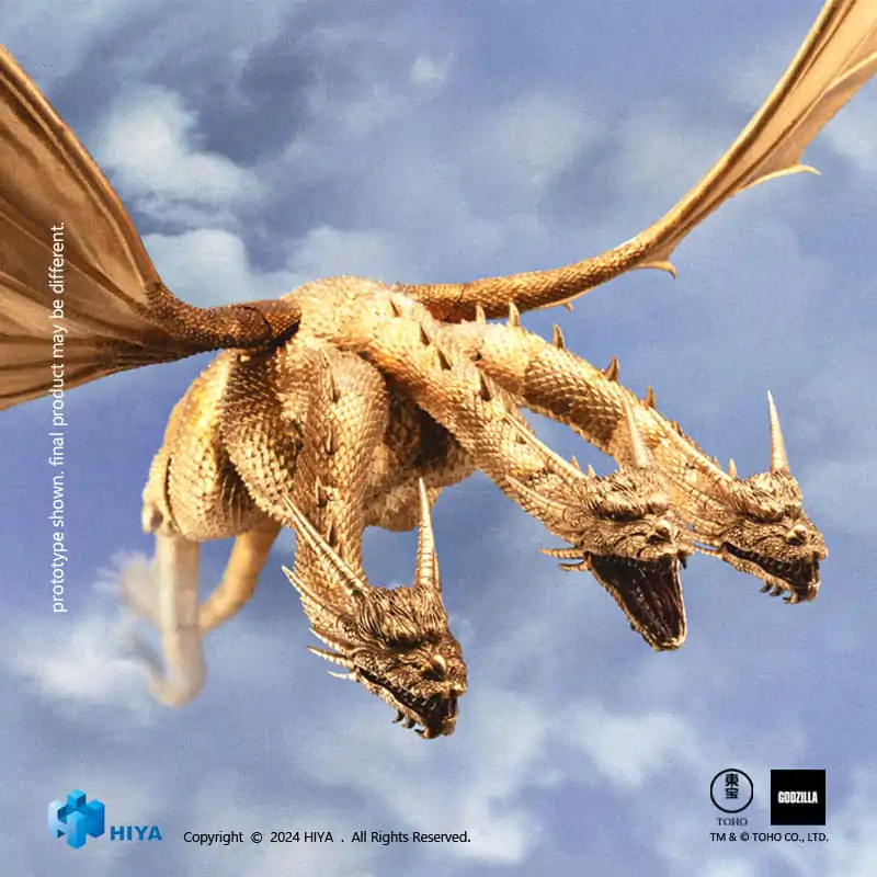 Godzilla Exquisite Basic Action Figure Godzilla vs King Ghidorah King Ghidorah 25 cm termékfotó