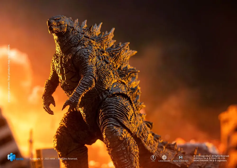 Godzilla Exquisite Basic Action Figure Godzilla vs. Kong Godzilla (Update Version) 20 cm product photo