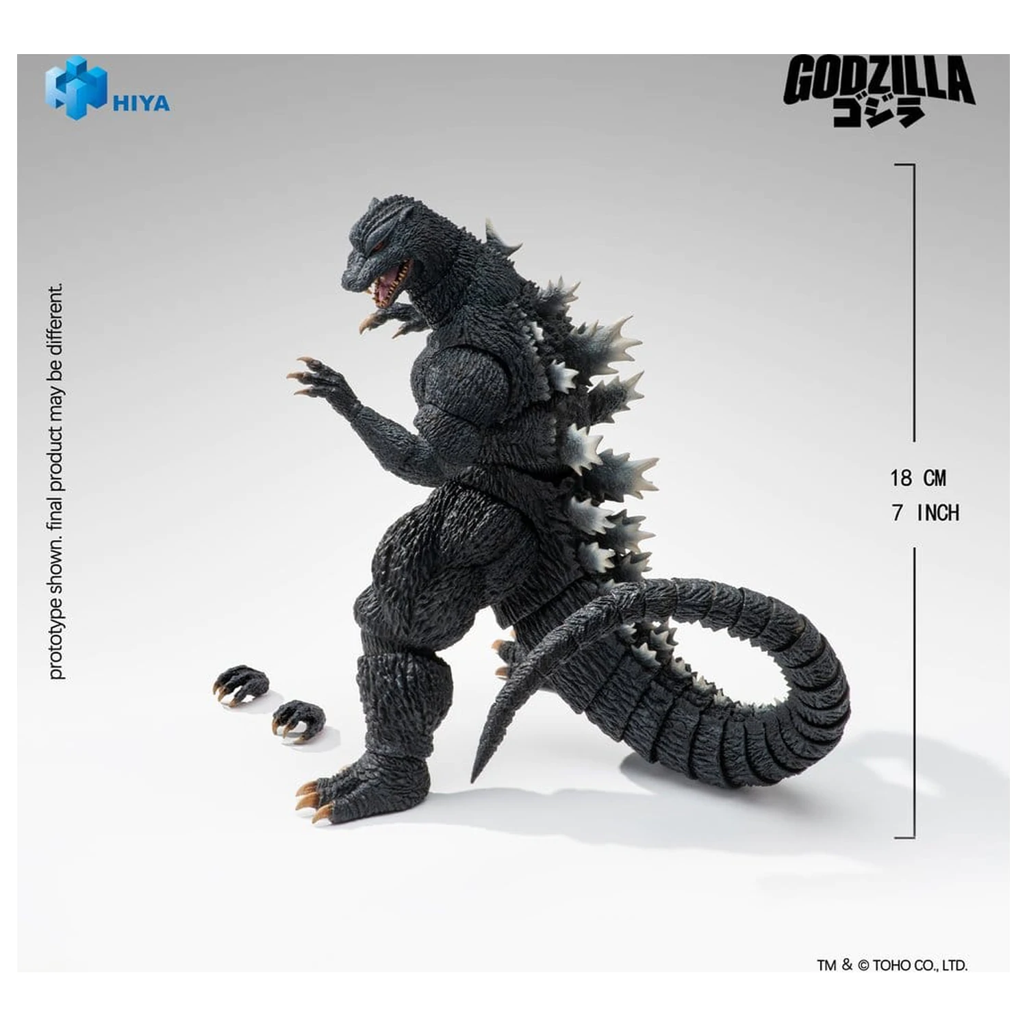 Godzilla: Final Wars (2004) Exquisite Basic Action Figure Godzilla 18 cm product photo