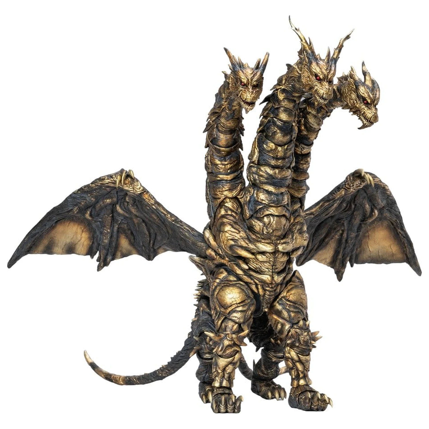 Godzilla: Final Wars (2004) Exquisite Basic Series Action Figure Keizer Ghidorah 25 cm product photo