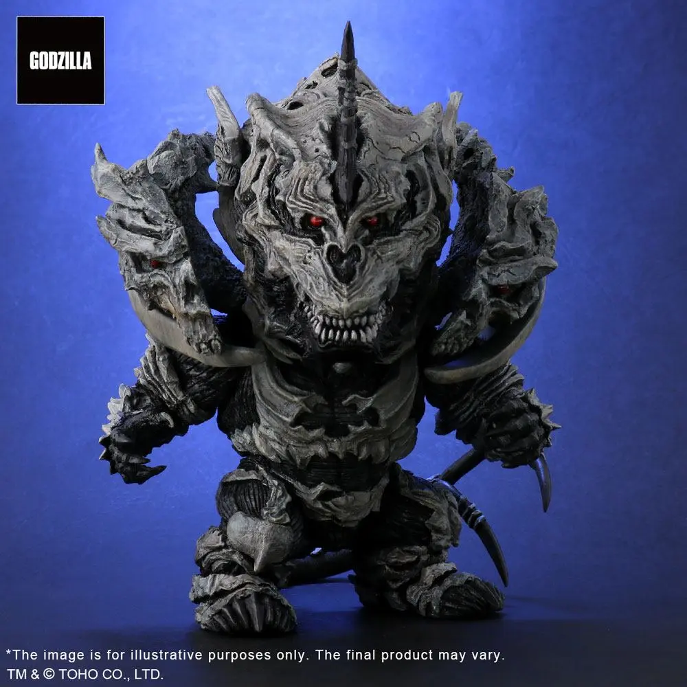 Godzilla: Final Wars Defo-Real Series PVC Statue Monster X (2004) 15 cm product photo
