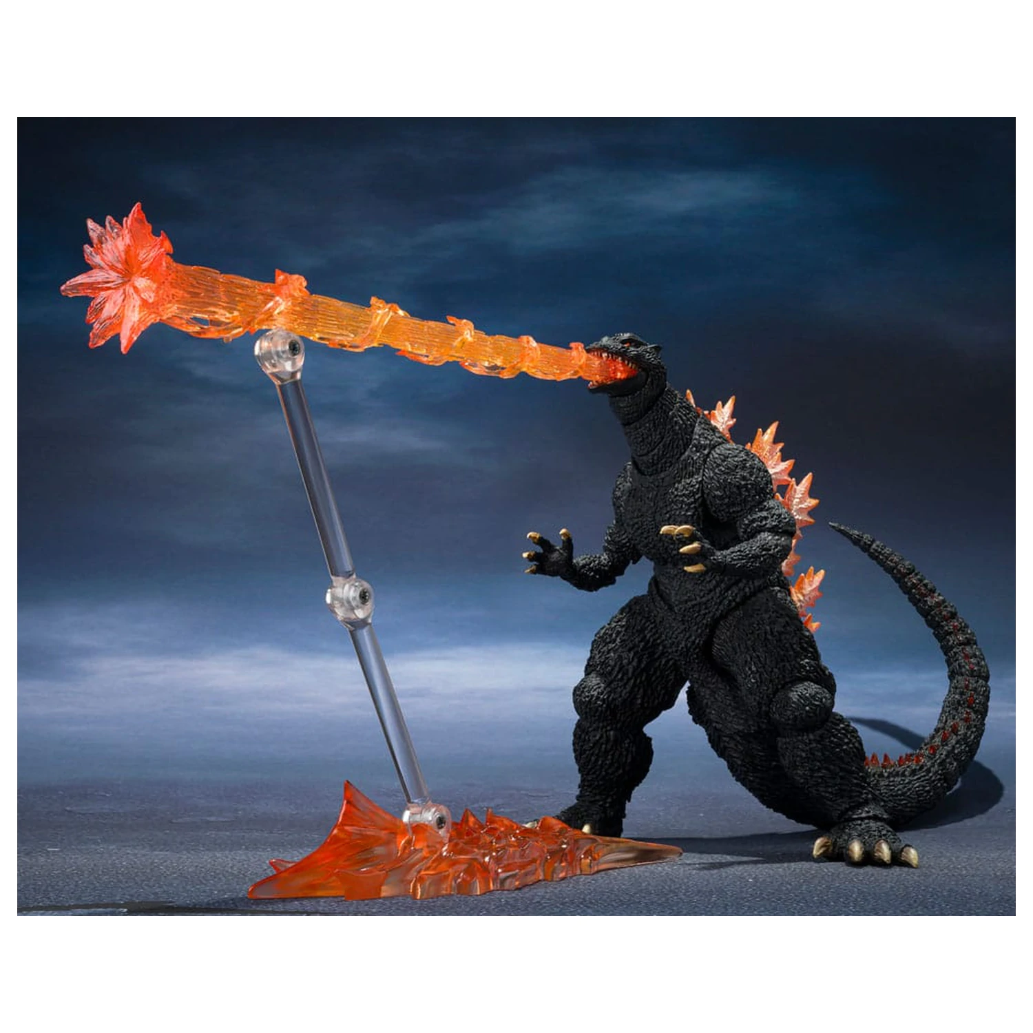 Godzilla: Final Wars S.H.MonsterArts Action Figure Godzilla Heat Ray Ver. vs. New Gotengo 16 cm product photo