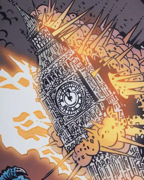 Godzilla Oversized Mousepad Fire product photo