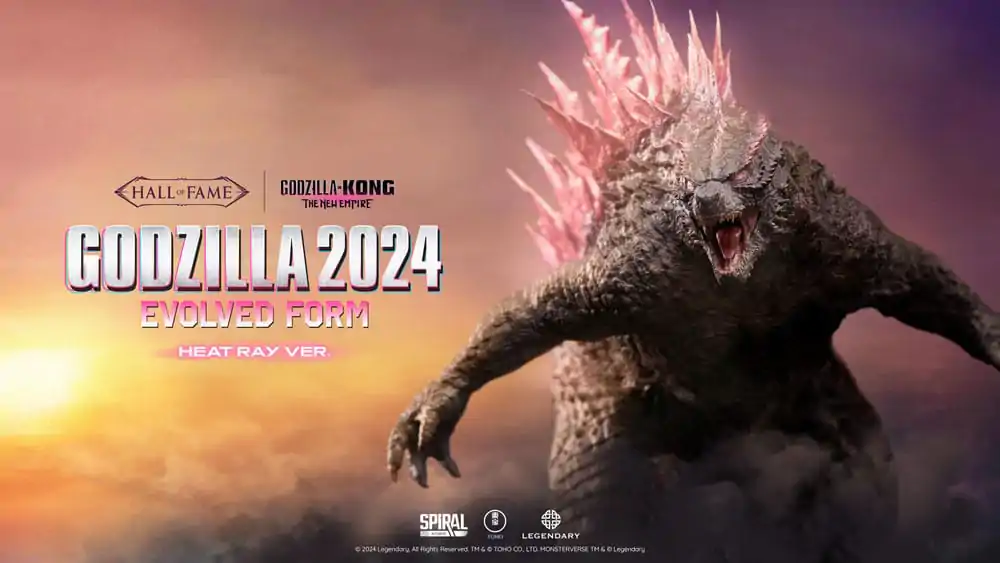 Godzilla Hall of Fame PVC Statue Godzilla 2024 Evolved Form (Heat Ray Version) 27 cm product photo