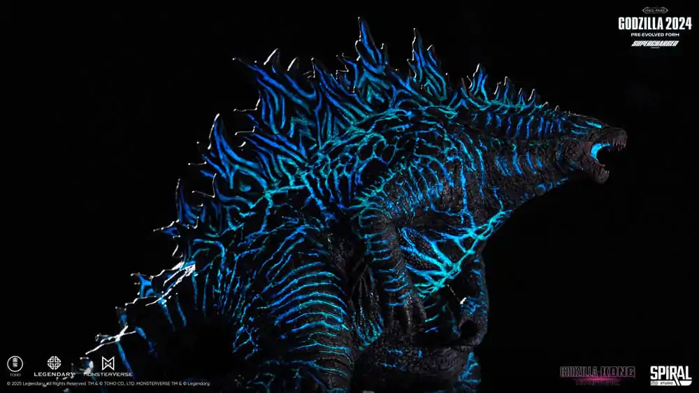 Godzilla Hall of Fame PVC Statue Godzilla 2024 Pre-Evolved Form (Superchargd Version) 26 cm product photo