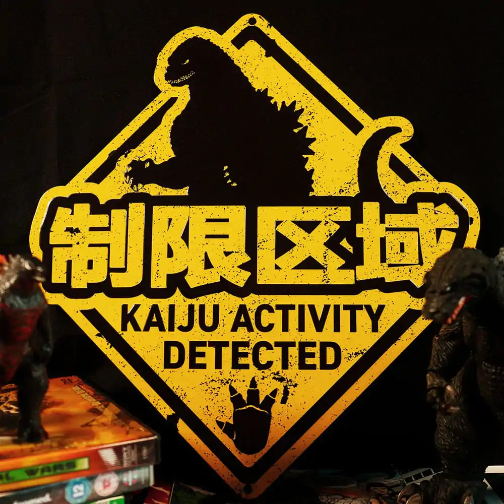 Godzilla Tin Sign Kaiju product photo