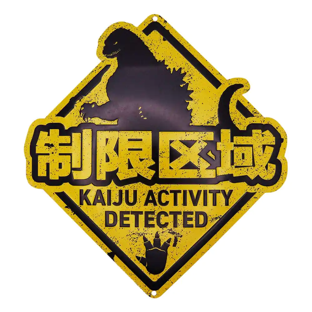 Godzilla Tin Sign Kaiju product photo