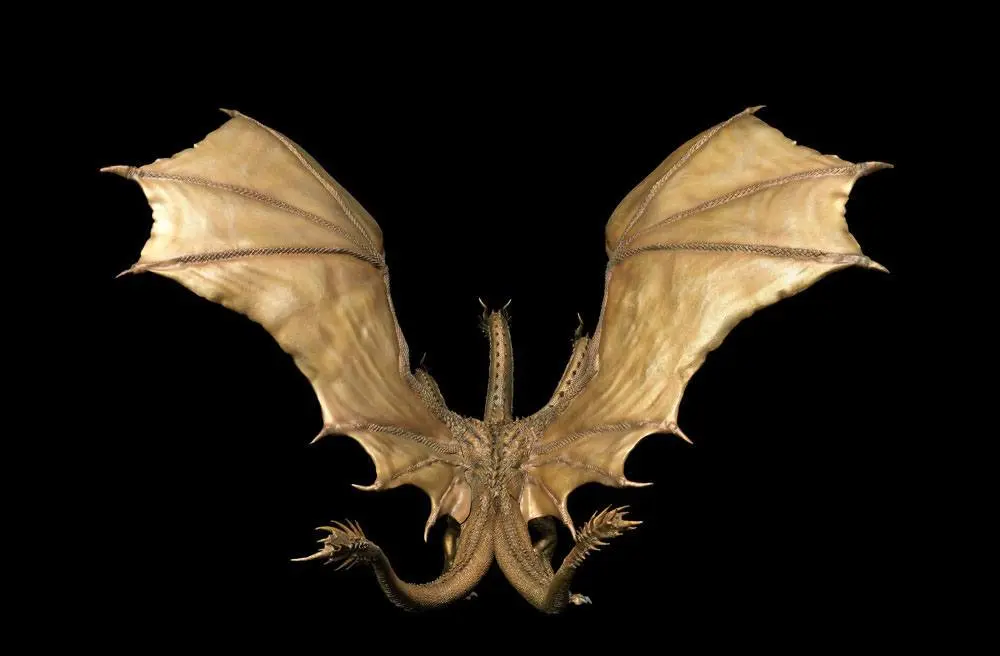 Godzilla: King of the Monsters Chou Gekizou Series PVC Statue King Ghidorah 53 cm product photo