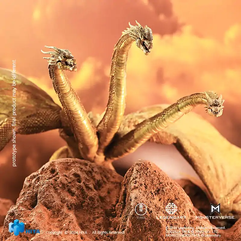 Godzilla: King of the Monsters Exquisite Basic Action Figure King Ghidorah Gravity Beam Version 35 cm product photo