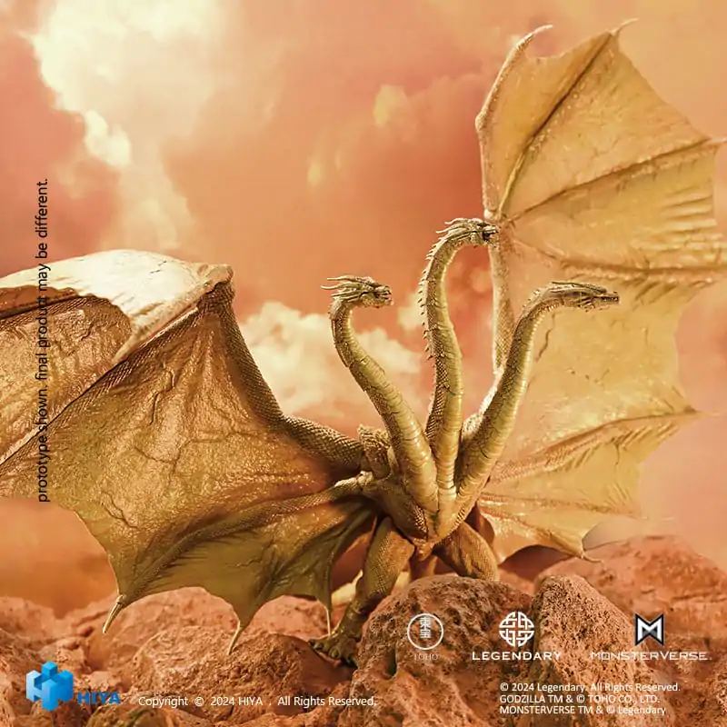 Godzilla: King of the Monsters Exquisite Basic Action Figure King Ghidorah Gravity Beam Version 35 cm product photo