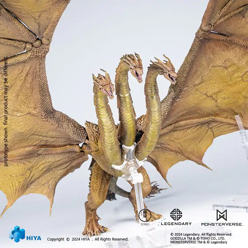 Godzilla: King of the Monsters Exquisite Basic Action Figure King Ghidorah Gravity Beam Version 35 cm product photo