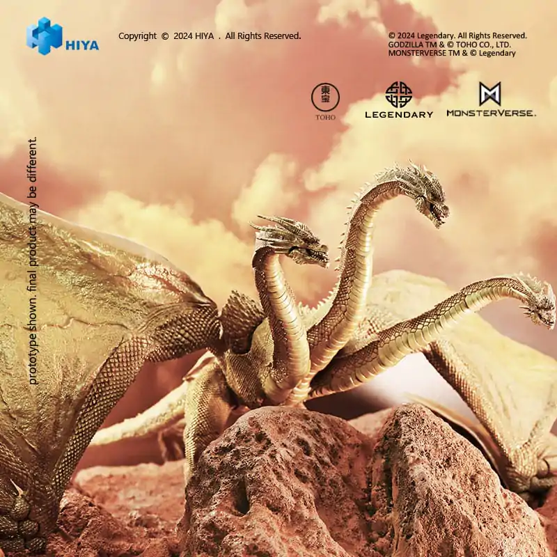 Godzilla: King of the Monsters Exquisite Basic Action Figure King Ghidorah Gravity Beam Version 35 cm product photo