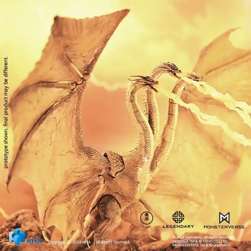 Godzilla: King of the Monsters Exquisite Basic Action Figure King Ghidorah Gravity Beam Version 35 cm product photo