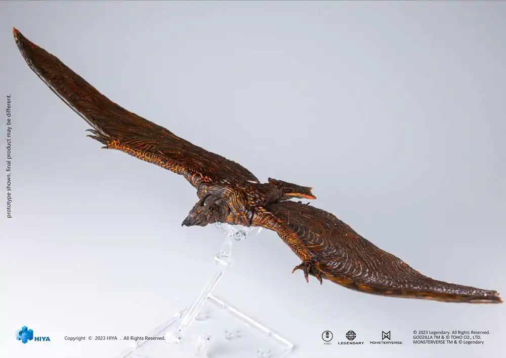 Godzilla: King of the Monsters Exquisite Basic Action Figure Rodan Flameborn 13 cm product photo