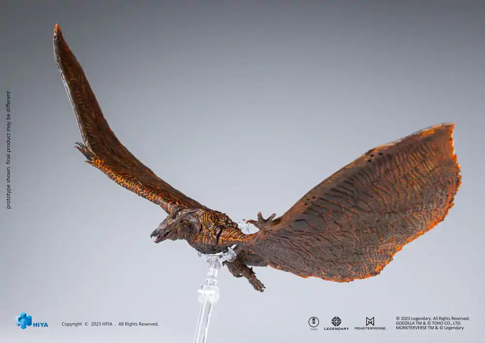 Godzilla: King of the Monsters Exquisite Basic Action Figure Rodan Flameborn 13 cm product photo
