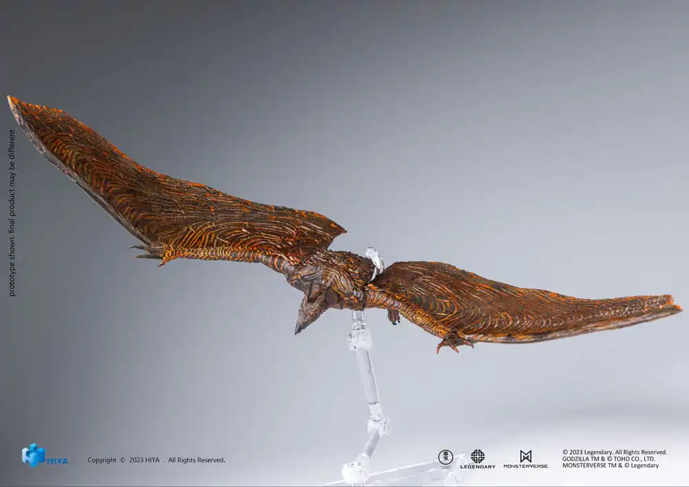 Godzilla: King of the Monsters Exquisite Basic Action Figure Rodan Flameborn 13 cm product photo